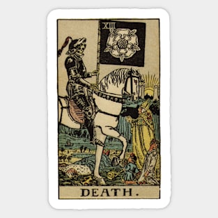 Tarot Card - Death Sticker